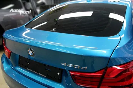 BMW420d Gran Coupe 스냅퍼 락 블루 레이노썬팅시공기 / 서울 성동구 성수동2가