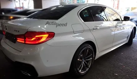 BMW530i 화이트색상과 레이노틴팅의 조화 / 서울 성동구 성수동2가