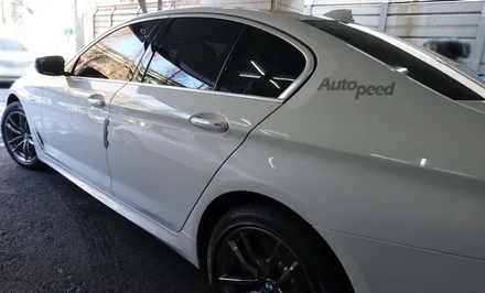 BMW530i 화이트색상과 레이노틴팅의 조화 / 서울 성동구 성수동2가