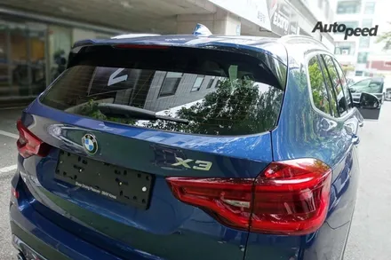 BMW X3 딥씨블루 썬팅 이코노라티 시공기 / 서울 성동구 성수동2가