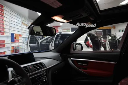 BMW330i M 스포츠패키지 (#B45 에스토릴블루 색상) 레이노S9 틴팅시공기 / 서울 성동구 성수동2가