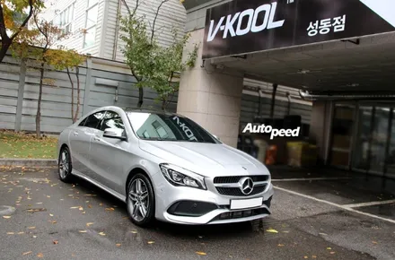 벤츠 CLA220 실버색상과 브이쿨K14 전체썬팅으로 감각적인 스타일을! / 서울 성동구 성수동2가