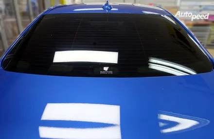 BMW320d 블루 : 레이노S7 썬팅 시공으로 완벽해진 실루엣 / 서울 성동구 성수동2가