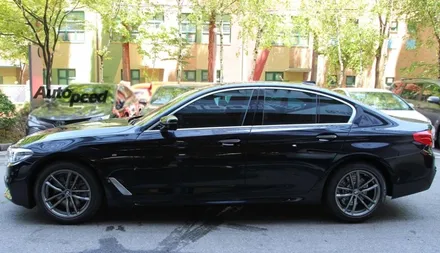 bmw5시리즈 카본블랙 브이쿨틴팅과의 조화 / 서울 성동구 성수동2가