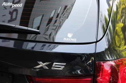 BMW X5 카본블랙(416) 레이노S9 윈도우 열차단 틴팅 시공기 / 서울 성동구 성수동2가