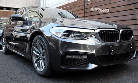 성수동 BMW520d 소피스토그레이(#A90) 레이노S9 열차단 틴팅 시공기 / 서울 성동구 성수동2가