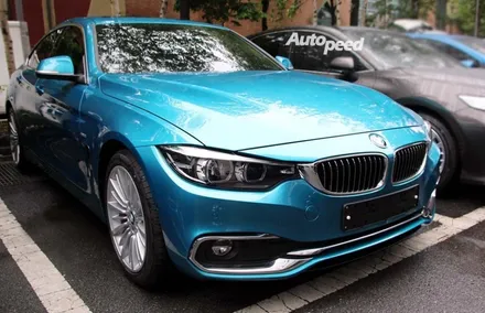 BMW420d Gran Coupe 스냅퍼 락 블루 레이노썬팅시공기 / 서울 성동구 성수동2가