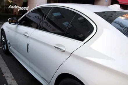 BMW530i 화이트색상과 레이노틴팅의 조화 / 서울 성동구 성수동2가