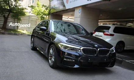 bmw5시리즈 카본블랙 브이쿨틴팅과의 조화 / 서울 성동구 성수동2가