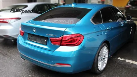 BMW420d Gran Coupe 스냅퍼 락 블루 레이노썬팅시공기 / 서울 성동구 성수동2가