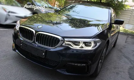 bmw5시리즈 카본블랙 브이쿨틴팅과의 조화 / 서울 성동구 성수동2가