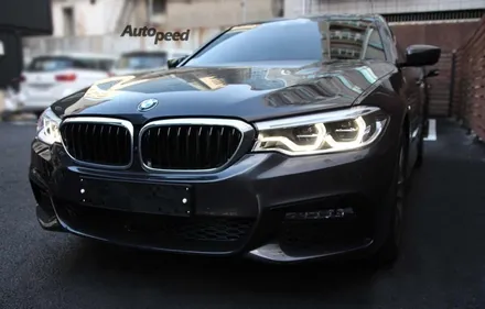 성수동 BMW520d 소피스토그레이(#A90) 레이노S9 열차단 틴팅 시공기 / 서울 성동구 성수동2가