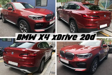 서울 BMW X4 레드색상과 브이쿨 PDI 틴팅의 환상조화~ / 서울 성동구 성수동2가