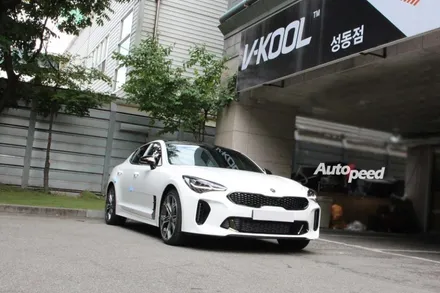 스팅어 브이쿨K 고성능 썬팅필름과 만나다 / 서울 성동구 성수동2가