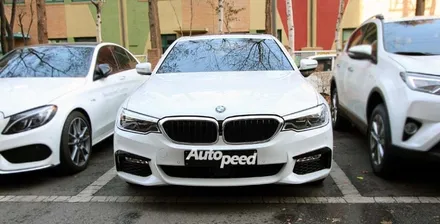 BMW530i 화이트색상과 레이노틴팅의 조화 / 서울 성동구 성수동2가