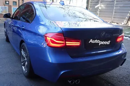 BMW320d 블루 : 레이노S7 썬팅 시공으로 완벽해진 실루엣 / 서울 성동구 성수동2가