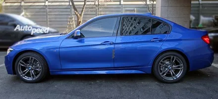 BMW320d 블루 : 레이노S7 썬팅 시공으로 완벽해진 실루엣 / 서울 성동구 성수동2가