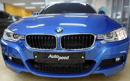 BMW320d 블루 : 레이노S7 썬팅 시공으로 완벽해진 실루엣 / 서울 성동구 성수동2가