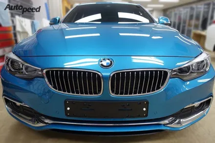 BMW420d Gran Coupe 스냅퍼 락 블루 레이노썬팅시공기 / 서울 성동구 성수동2가