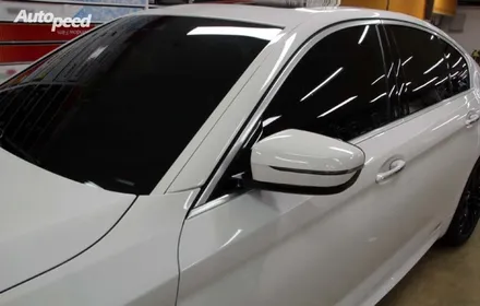 BMW540i 알파인화이트(#300) 레이노S9 전체유리 틴팅 / 서울 성동구 성수동2가