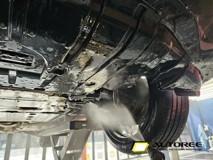 고양 BMW X5 리프트 하부 세차 염화칼슘 제거 기본 하부 세차 일산 / 경기 고양