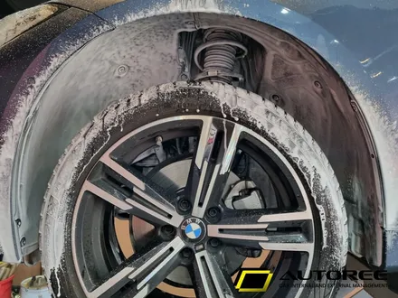 BMW420i 특수 하부 클리닝 - 머플러 비닐 달라붙어 타는 냄새 / 경기 고양