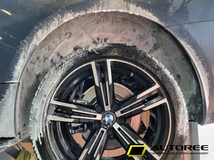 BMW420i 특수 하부 클리닝 - 머플러 비닐 달라붙어 타는 냄새 / 경기 고양