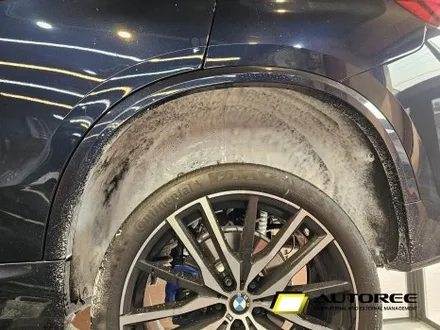 고양 BMW X5 리프트 하부 세차 염화칼슘 제거 기본 하부 세차 일산 / 경기 고양