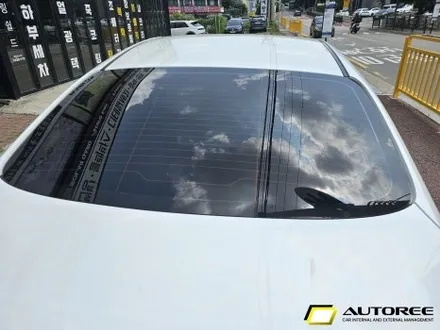 후면 유리 열선 기포 썬팅 재시공 일산 / 경기 고양