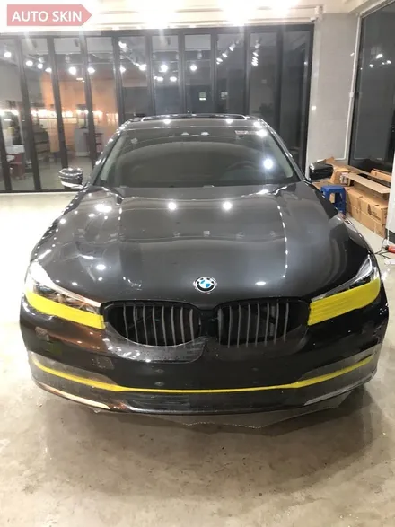 광주ppf bmw740li 프론트범퍼ppf 시공 [광주랩핑,광주7시리즈ppf,광주카스킨,아우토스킨] / 광주 광산구 도천동
