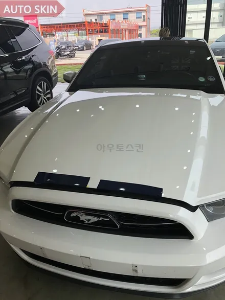 광주데칼 머스탱 스트라이프데칼 시공 [광주랩핑,광주머스탱데칼,광주카스킨,아우토스킨] / 광주 광산구 도천동