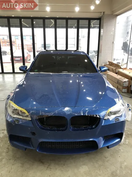 광주ppf bmw m5 ppf프론트패키지 시공 + m퍼포먼스데칼 [광주카스킨,광주랩핑,광주m5ppf,아우토스킨] / 광주 광산구 도천동