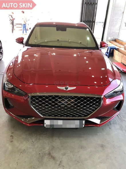 광주골드플레이팅 제네시스g70 엠블럼 도금작업 [광주24k도금,g70엠블럼도금,아우토스킨,광주랩핑] / 광주 광산구 도천동