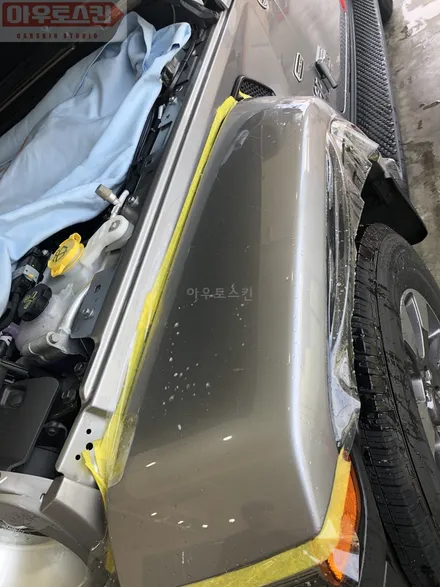 광주ppf 랭글러 사하라 ppf프론트패키지 시공 [광주랩핑,광주랭글러ppf,광주카스킨,아우토스킨] / 광주 광산구