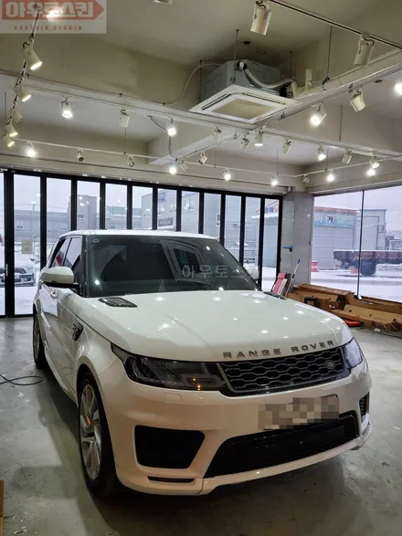 광주랩핑  레인지로버스포츠 블랙팩 시공 / 광주 광산구