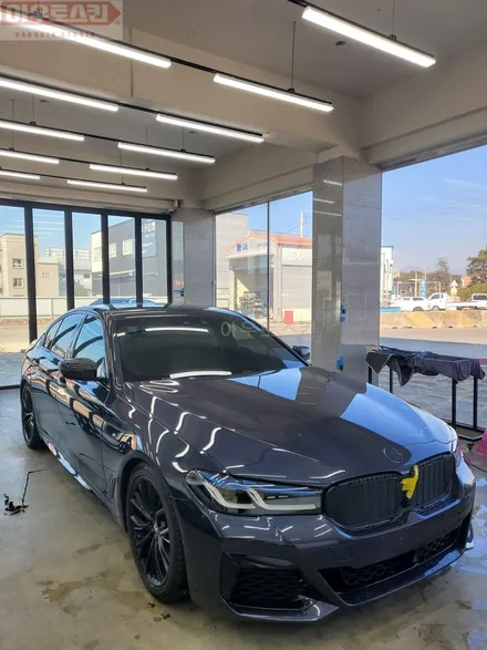 광주ppf  bmw 5시리즈 ppf프론트패키지 시공 / 광주 광산구