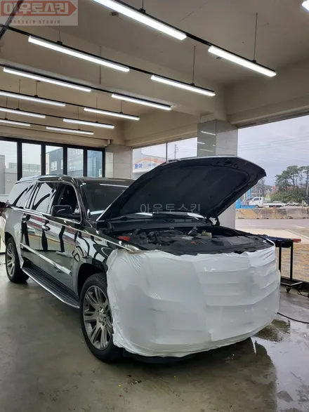 광주랩핑  캐딜락 에스컬레이드 투톤랩핑 시공 / 광주 광산구