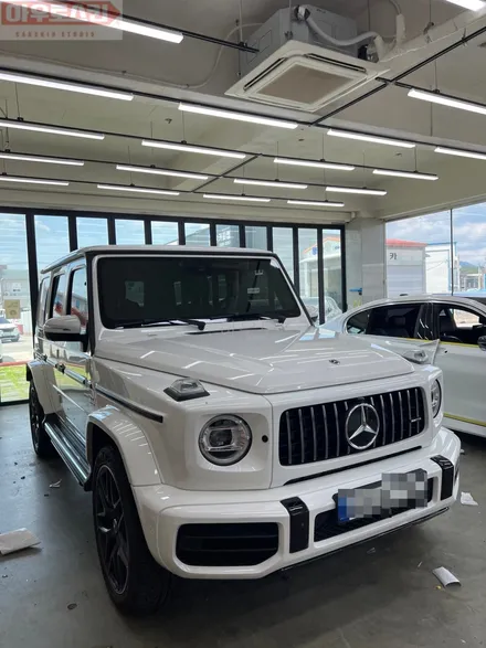광주랩핑  벤츠g63amg 나이트패키지 시공 / 광주 광산구