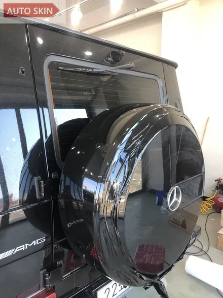 광주랩핑 벤츠g63amg 크롬죽이기 [광주카스킨,지바겐랩핑,광주g63amg랩핑,아우토스킨] / 광주 광산구 도천동