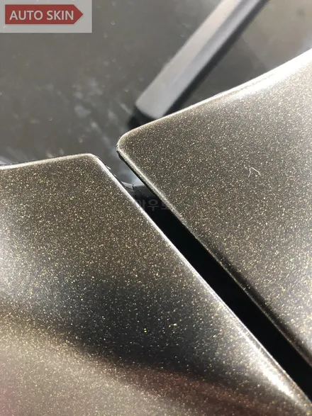 광주랩핑 k9 3m satin gold dust black 전체랩핑 시공 [광주카스킨,광주k9랩핑,아우토스킨] / 광주 광산구 도천동