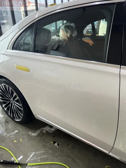 광주ppf  벤츠s580 stek다이노쉴드 전체ppf 시공 / 광주 광산구