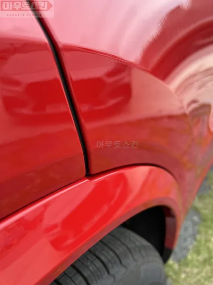 광주랩핑   포르쉐 카이엔쿠페 이노즈텍 코로사레드 전체랩핑 시공 / 광주 광산구