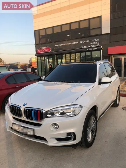 광주루프스킨 bmw x5루프스킨 및 그릴삼선랩핑[광주랩핑,광주x5루프스킨,광주카스킨,아우토스킨] / 광주 광산구 도천동