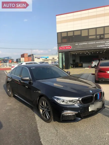 광주랩핑 bmw520d 크롬류 랩핑시공 [광주카스킨,광주bmw520d크롬랩핑,아우토스킨] / 광주 광산구 도천동