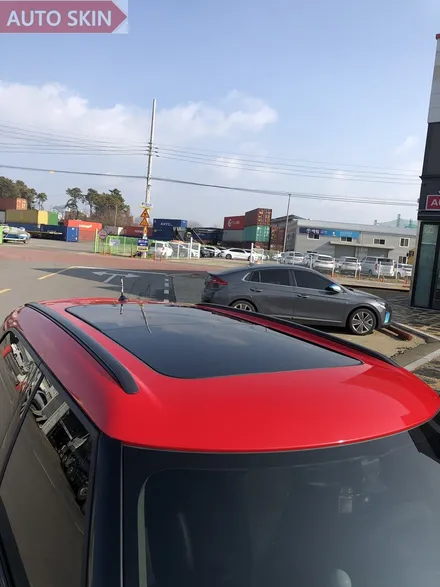 광주루프스킨 미니컨트리맨 루프스킨 시공 [광주랩핑,광주미니루프스킨,광주카스킨,아우토스킨] / 광주 광산구 도천동
