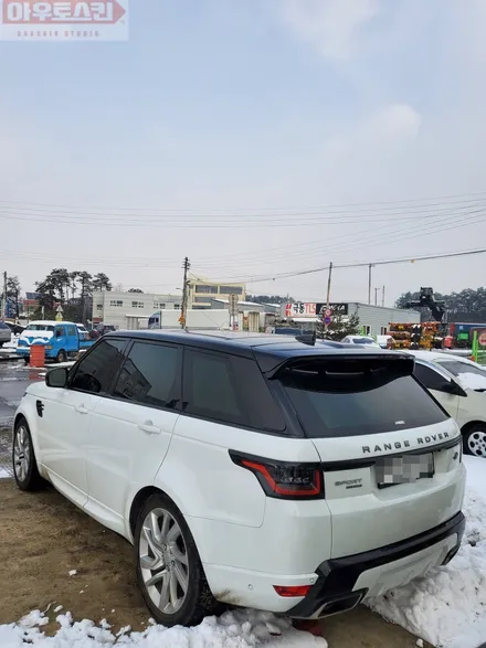 광주랩핑  레인지로버스포츠 블랙팩 시공 / 광주 광산구