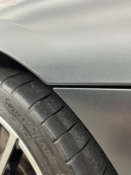 광주랩핑    BMW Z4 사틴 블랙락그레이 전체랩핑 시공 접사로 마감만 보시면 업체시공 퀄리티 확인 가능합니다. / 광주 광산구 도천동