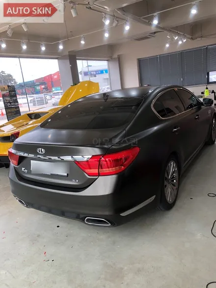 광주랩핑 k9 3m satin gold dust black 전체랩핑 시공 [광주카스킨,광주k9랩핑,아우토스킨] / 광주 광산구 도천동