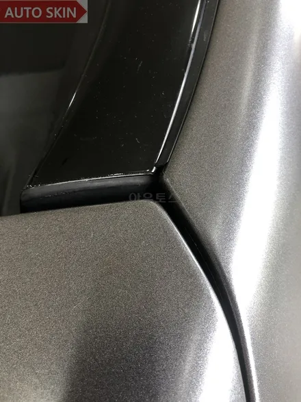 광주랩핑 벤츠cla45amg 사틴그레이 전체랩핑 시공 [광주카스킨,광주cla45amg랩핑,아우토스킨] / 광주 광산구 도천동