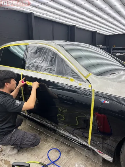 광주ppf   bmw 7시리즈 듀오톤랩핑 및 전체ppf 시공 / 광주 광산구